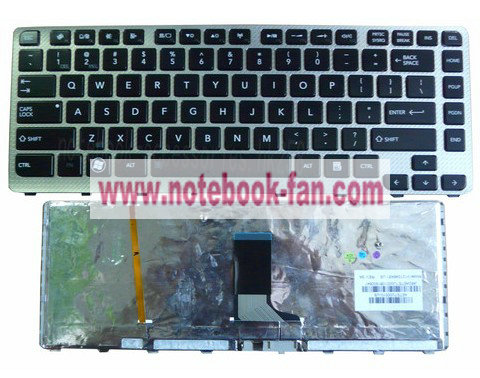New Toshiba Satellite M640 M645 Series US Keyboard Backlit Black